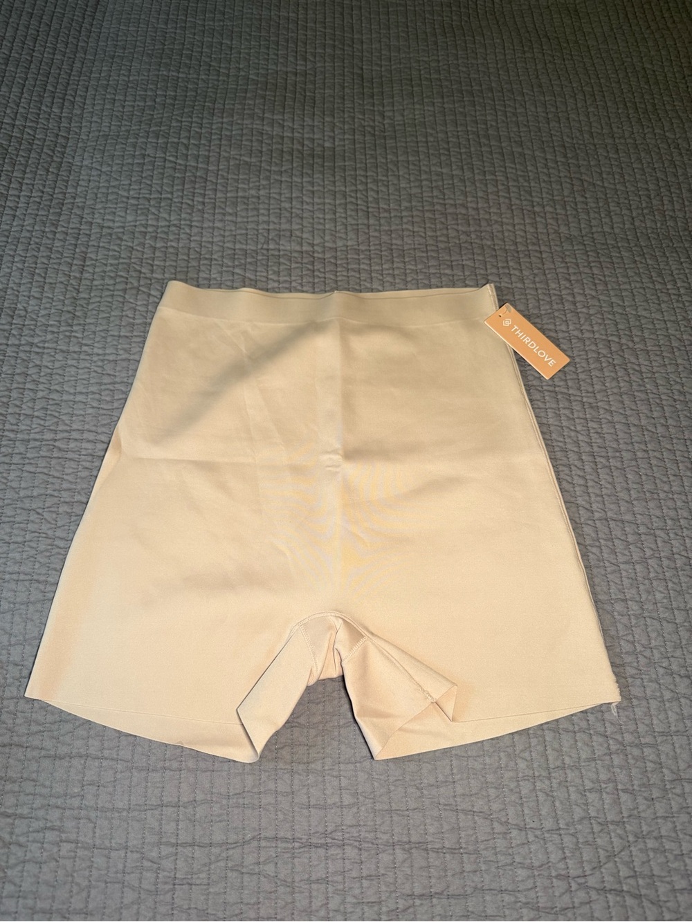 ThirdLove Seamless High-Waist Shapewear Shorts - Nude